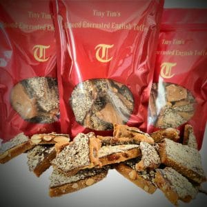 Almond English Toffee 1 Pound Bag